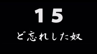 煩悩ネタ15<br>ど忘れした奴